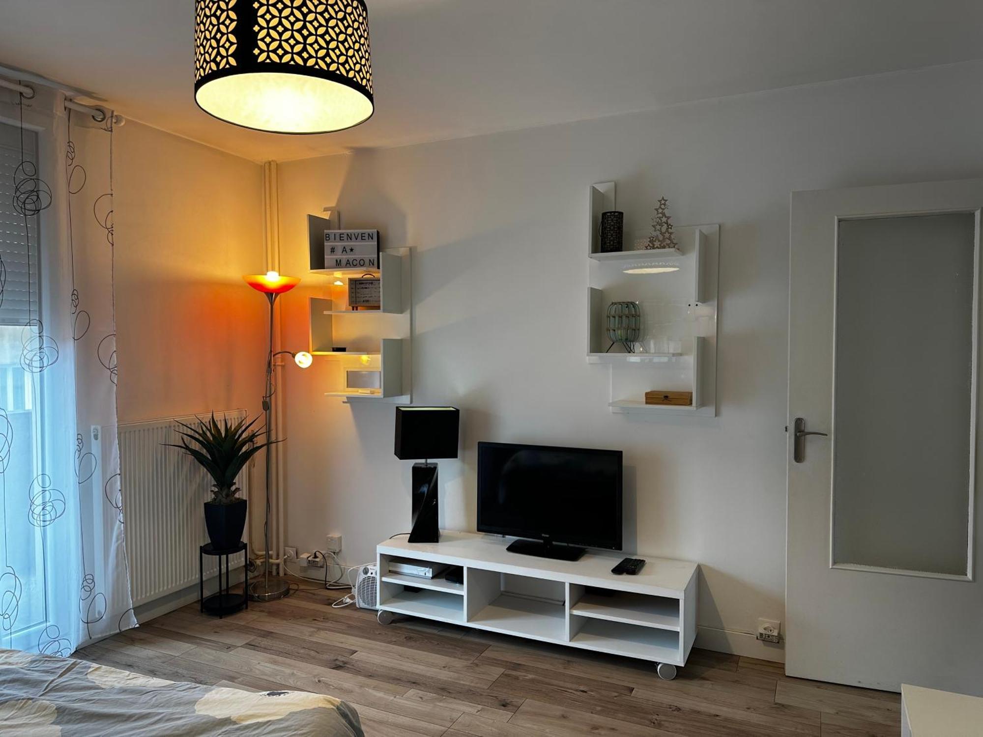 Charmant Appartement T1 Mâcon Exterior foto